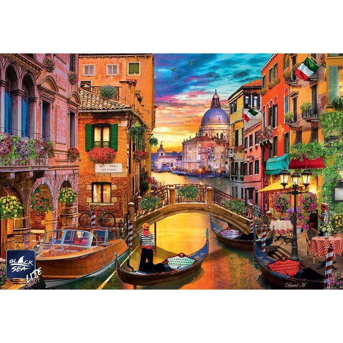 Black Sea  BS82113 - Grand Canal Venice - 1000 db-os puzzle