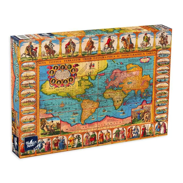Black Sea  BS82122 - Maps - 1000 db-os puzzle