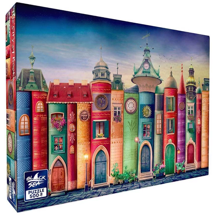 Black Sea  BS82226 - The City of Books - 500 db-os puzzle