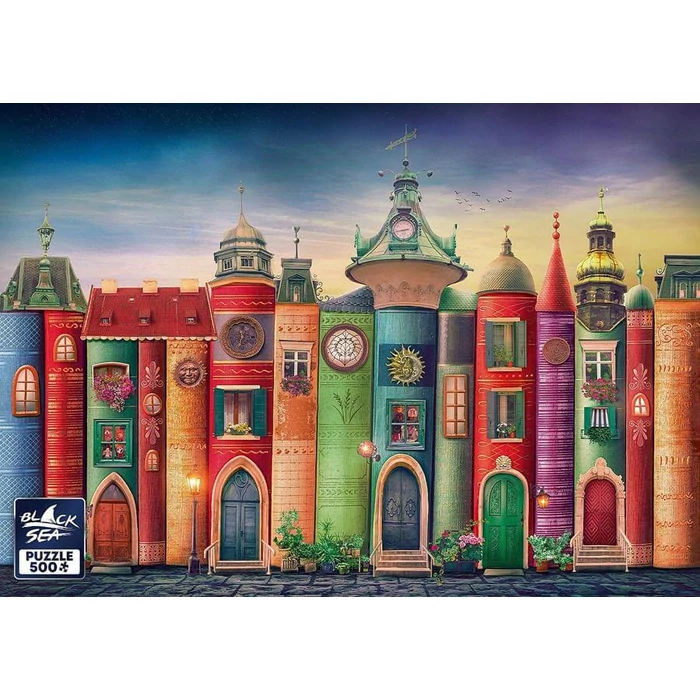 Black Sea  BS82226 - The City of Books - 500 db-os puzzle