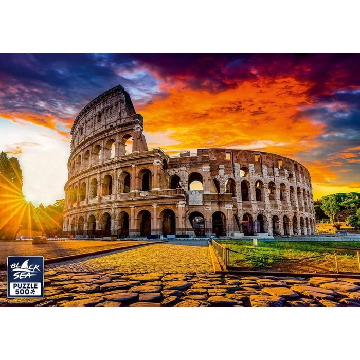 Black Sea  BS82228 - Sunset over the Colosseum - 500 db-os puzzle