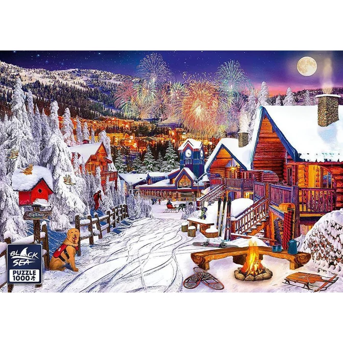 Black Sea  BS82235 - Winter Playground - 1000 db-os puzzle
