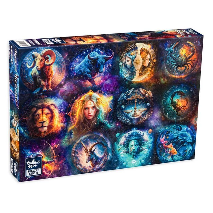 Black Sea  BS82307 - Signs of the Zodiac - 500 db-os puzzle