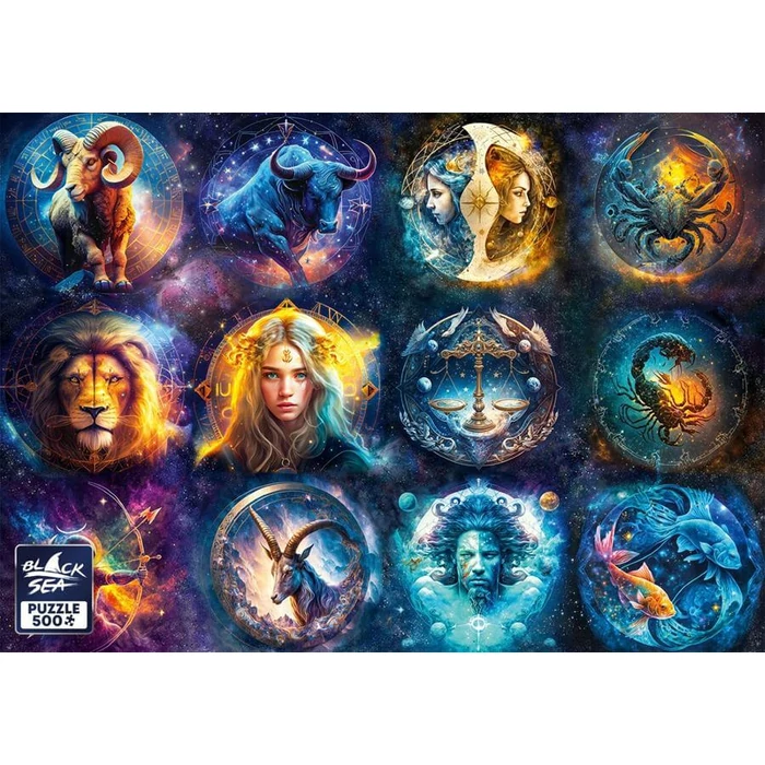 Black Sea  BS82307 - Signs of the Zodiac - 500 db-os puzzle