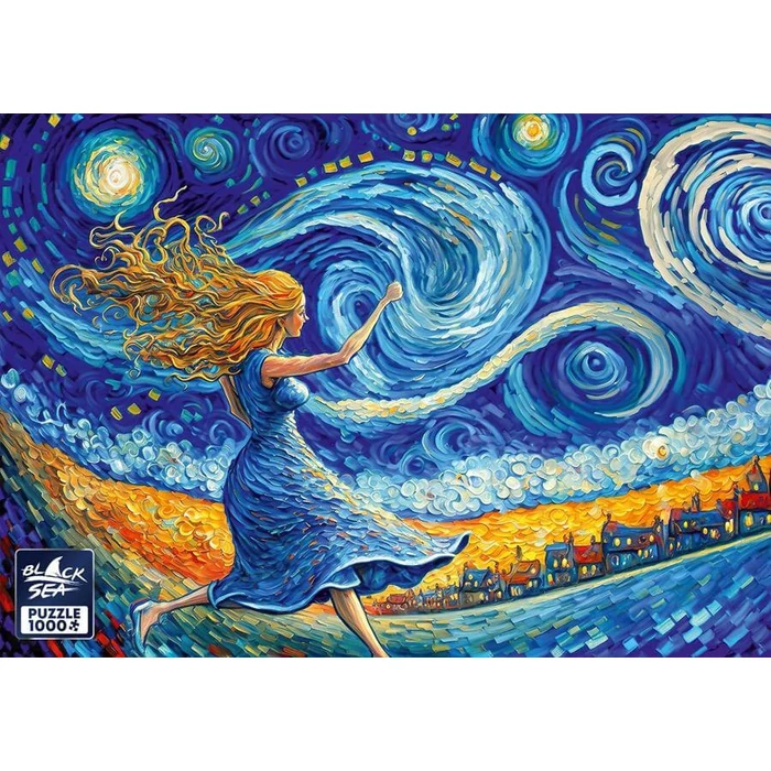 Black Sea  BS82321 - Walk In The Starry Night  - 1000 db-os puzzle