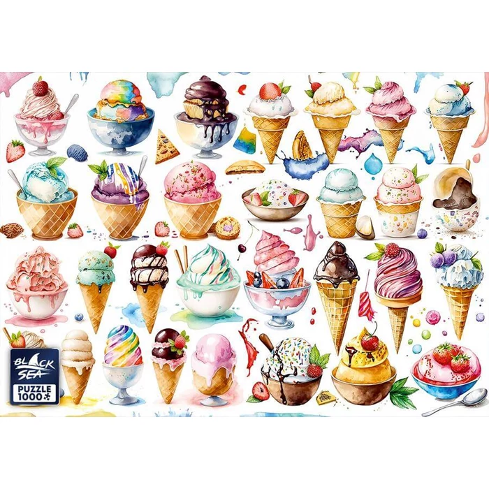 Black Sea  BS82324 - Ice Cream Temptations - 1000 db-os puzzle
