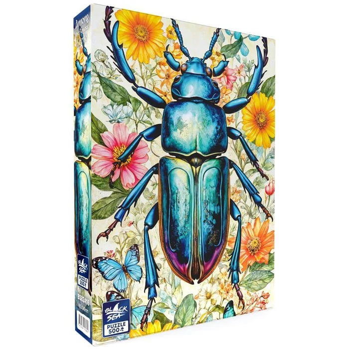 Black Sea  BS82416 - Among the Flowers - Beetle - 500 db-os puzzle