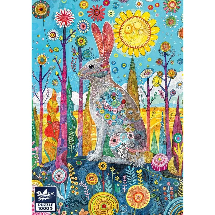 Black Sea  BS82432 - Vibrant World - Rabbit - 1000 db-os puzzle