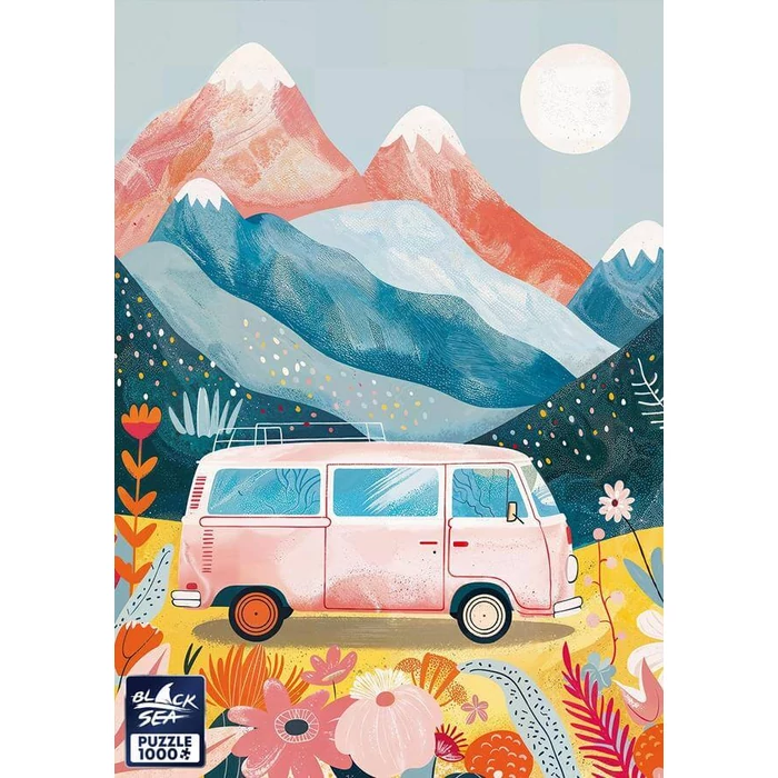 Black Sea  BS82438 - Pink Adventure - 1000 db-os puzzle