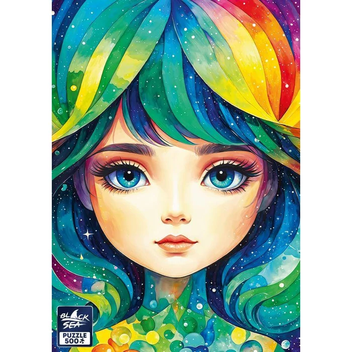 Black Sea  BS82443 - The Universe in Her Eyes - 500 db-os puzzle
