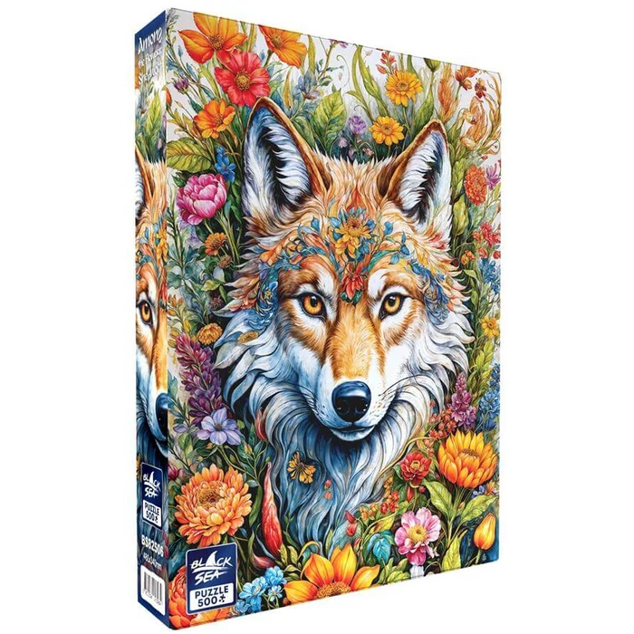 Black Sea  BS82506 - Among the Flowers - She-wolf - 500 db-os puzzle