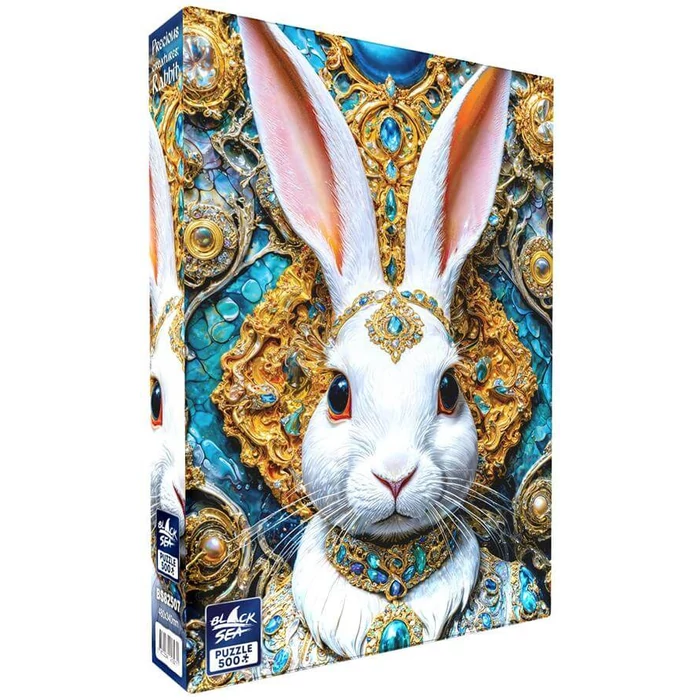Black Sea  BS82507 - Precious creatures - Rabbit - 500 db-os puzzle