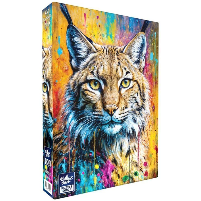 Black Sea  BS82515 - Cat Portraits - Lynx - 1000 db-os puzzle
