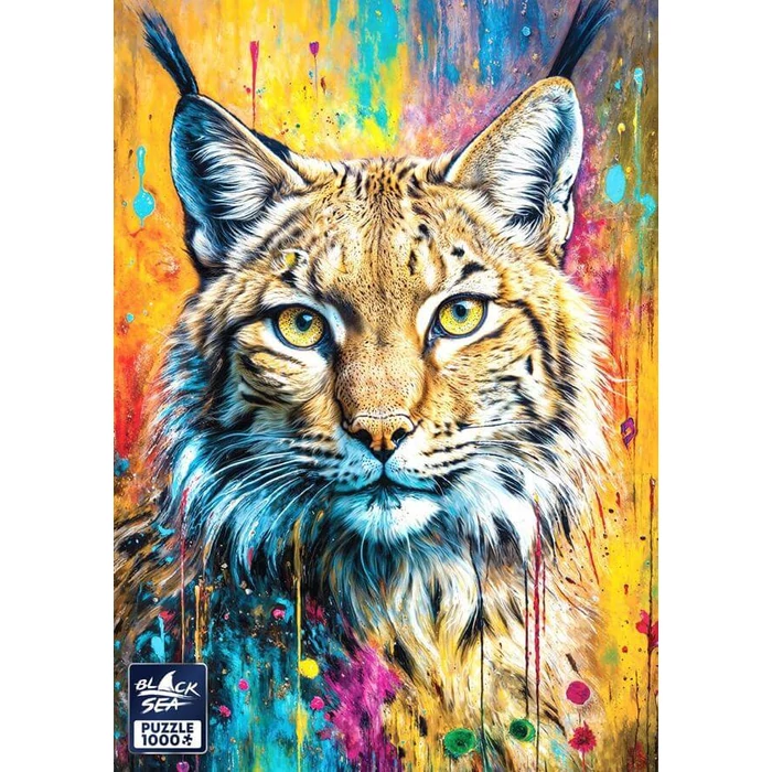 Black Sea  BS82515 - Cat Portraits - Lynx - 1000 db-os puzzle