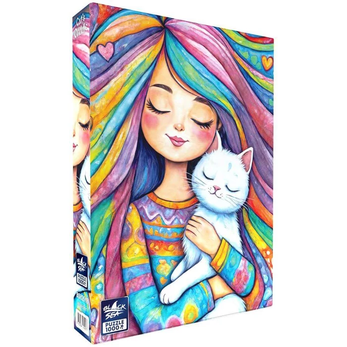 Black Sea  BS82518 - Cat's Cuddle - 1000 db-os puzzle