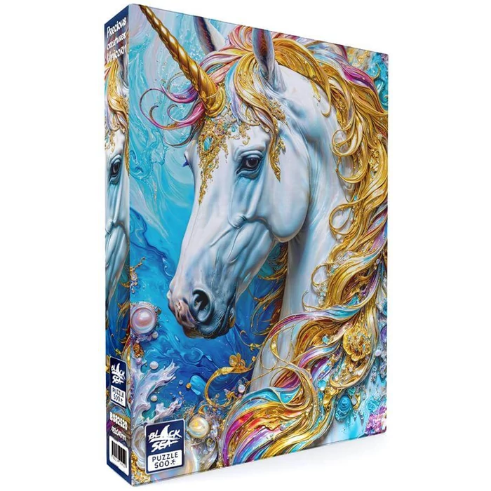 Black Sea  BS82520 - Precious creatures - Unicorn - 500 db-os puzzle
