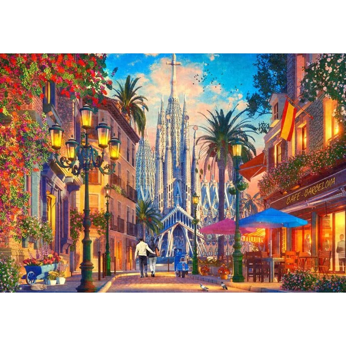 Bluebird 90824 - Barcelona - 1000 db-os puzzle