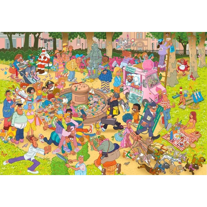 Bluebird 90783 - Chuckle Park - 1000 db-os puzzle