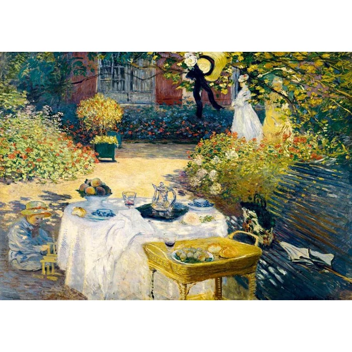 Bluebird 60350 - Claude Monet - The Lunch 1873 - 1000 db-os Art by puzzle