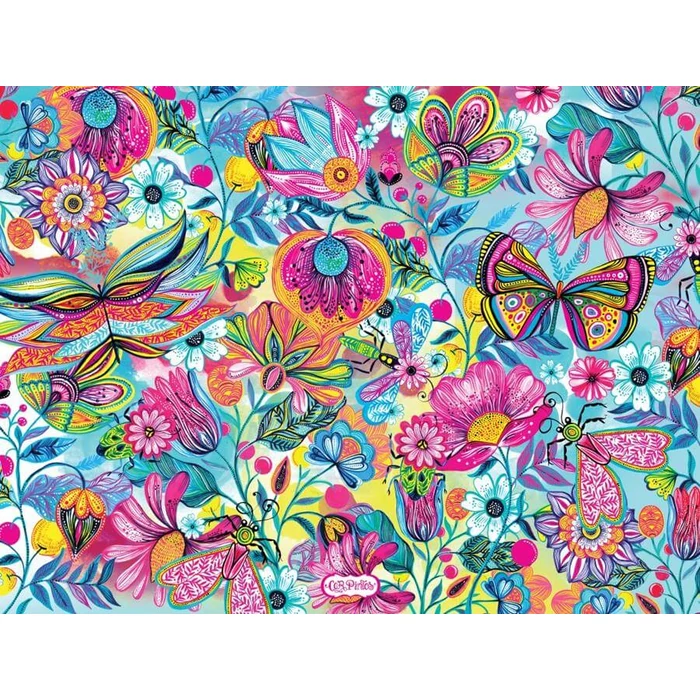 Bluebird 90793 - Fleurs et Papillons - 1000 db-os puzzle