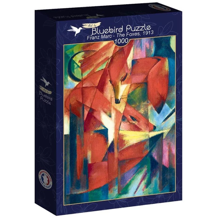 Bluebird 60262 - Franz Marc - The Foxes 1913 - 1000 db-os Art by puzzle