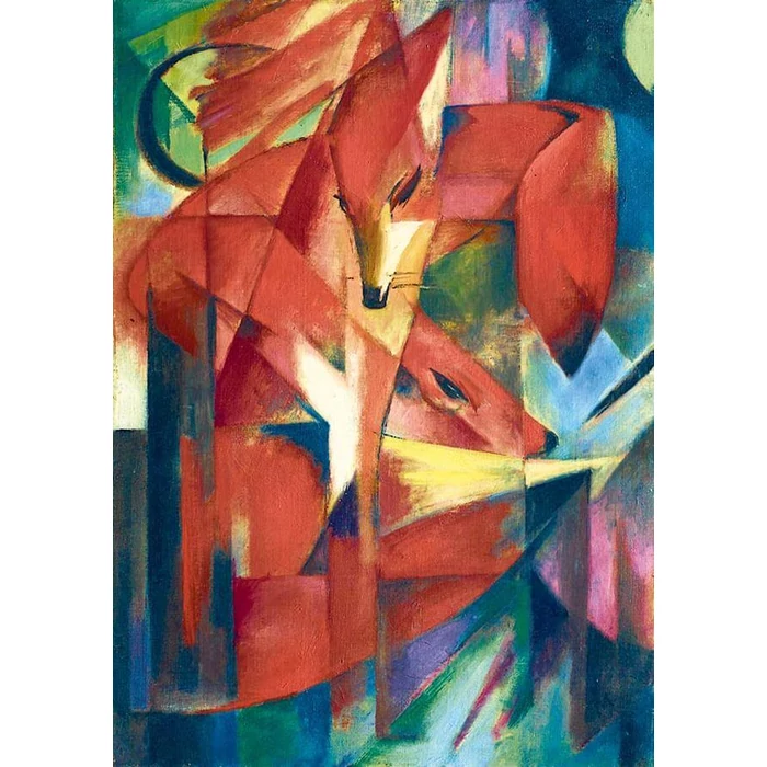 Bluebird 60262 - Franz Marc - The Foxes 1913 - 1000 db-os Art by puzzle
