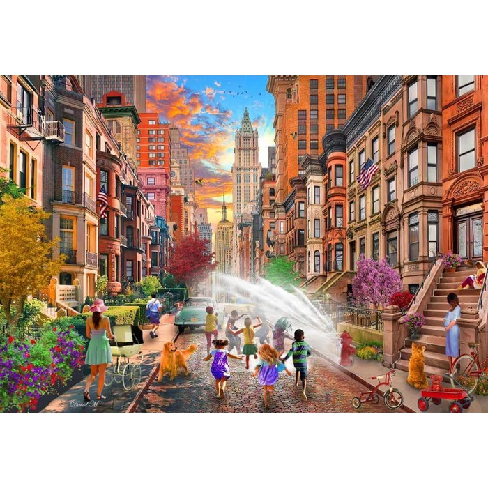 Bluebird  90967 - Hot Summer Days, New York City - 1000 db-os puzzle