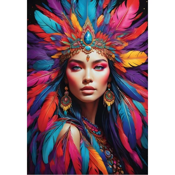 Bluebird 90929 - Indian Beauty - 1000 db-os puzzle