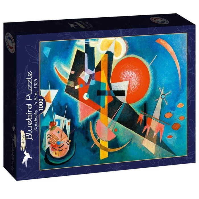 Bluebird 60221 - Kandinsky - In Blue 1925 - 1000 db-os Art by puzzle