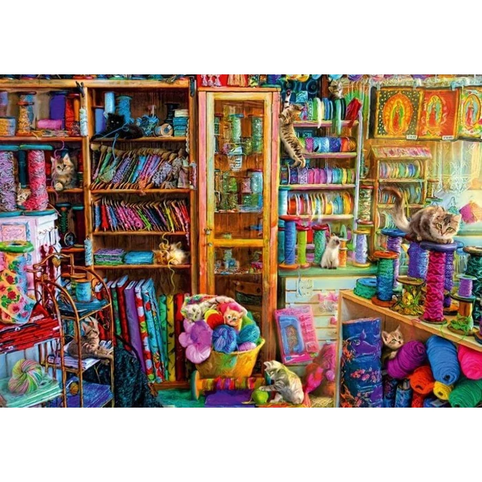 Bluebird 90586 - Kitty Heaven - 1000 db-os puzzle