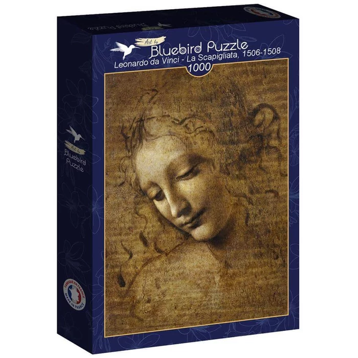 Bluebird 60307 - Leonardo da Vinci - La Scapigliata 1506-1508 - 1000 db-os Art by puzzle