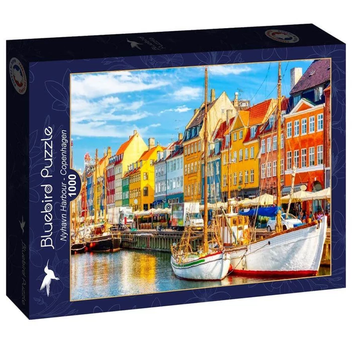 Bluebird 90995 - Nyhavn Harbour - Copenhagen - 1000 db-os puzzle