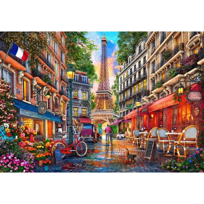 Bluebird 90703 - Paris Street - 1000 db-os puzzle