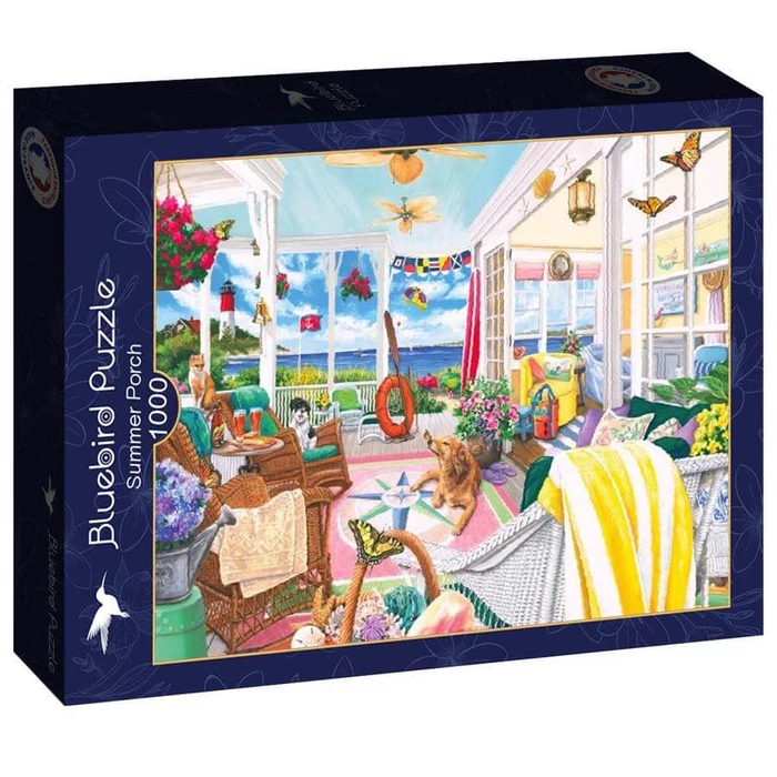 Bluebird 90740 - Summer Porch - 1000 db-os puzzle