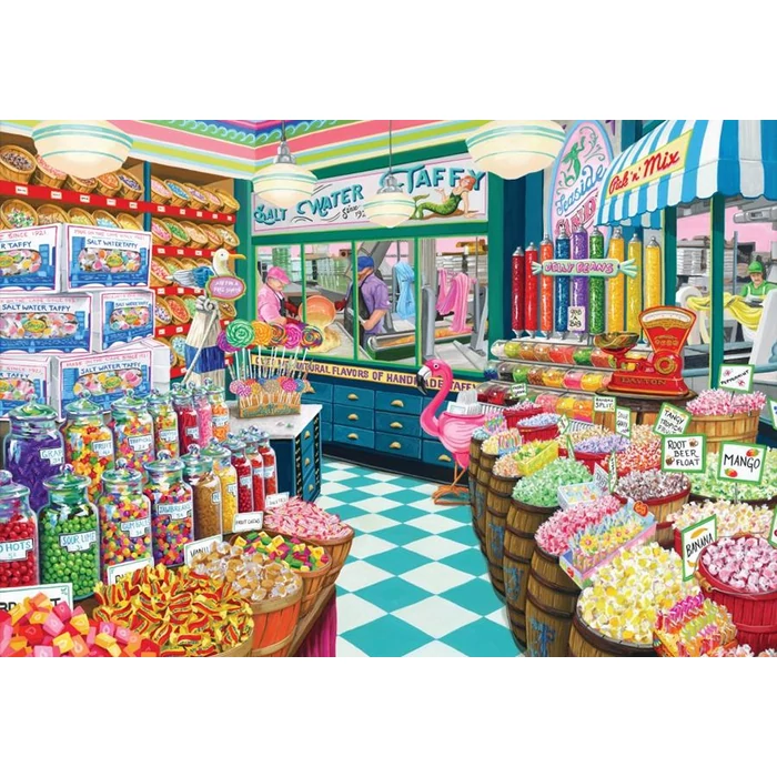 Bluebird 90960 - Taffy Shop - 1000 db-os puzzle