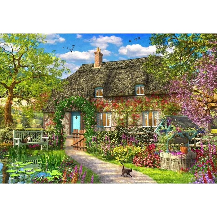 Bluebird 90706 - The Old Cottage - 1000 db-os puzzle