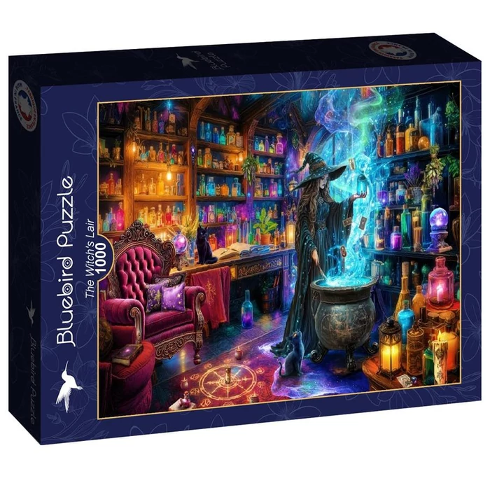 Bluebird 90934 - The Witch's Lair - 1000 db-os puzzle