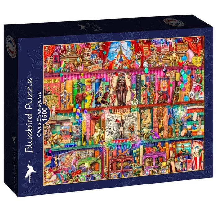 Bluebird 90682 - Circus Extravaganza - 1500 db-os puzzle