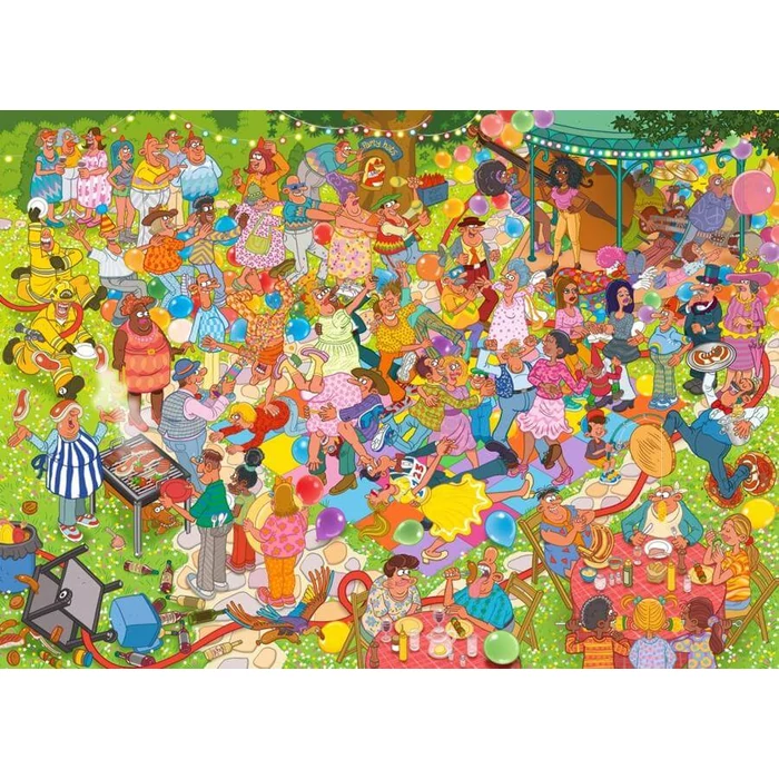 Bluebird 90784 - Garden Party - 1500 db-os puzzle