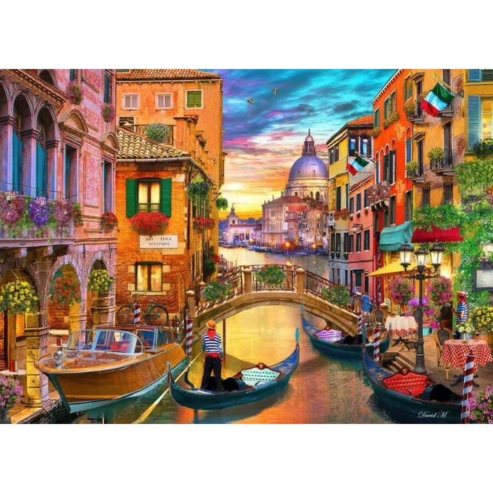 Bluebird 90726 - Grand Canal Venice - 1500 db-os puzzle