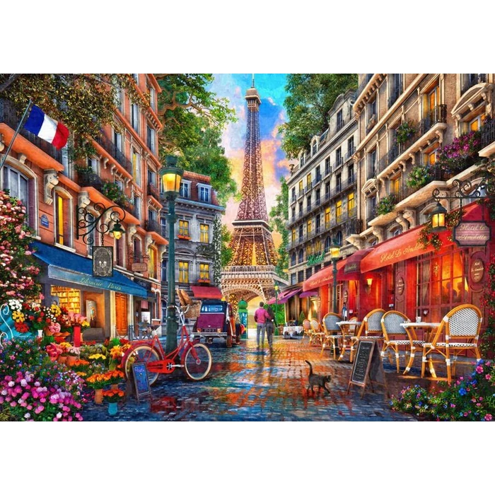 Bluebird 90704 - Paris Street - 2000 db-os puzzle