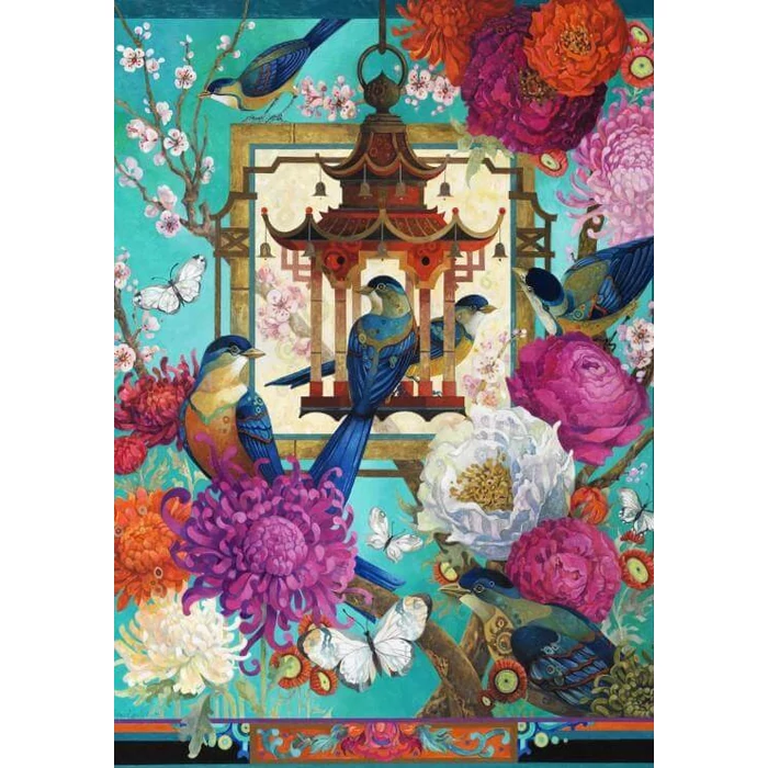 Bluebird 90604 - The Asiatic Garden - 2000 db-os puzzle