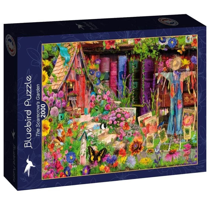Bluebird 90722 - The Scarecrow's Garden - 2000 db-os puzzle
