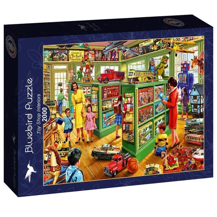 Bluebird 90669 - Toy Shop Interiors - 2000 db-os puzzle