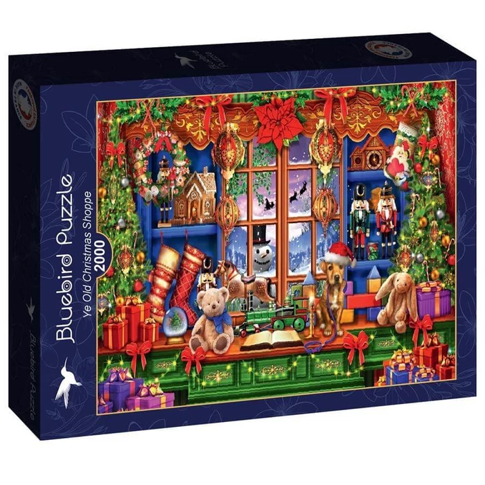 Bluebird 90810 - Ye Old Christmas Shoppe - 2000 db-os puzzle