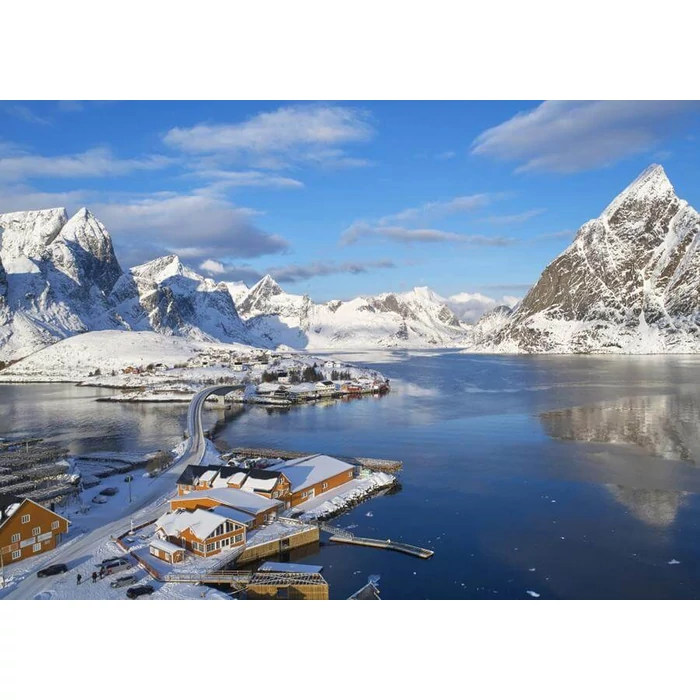 Bluebird 90993 - Fjord - Lofoten Archipelago - 500 db-os puzzle
