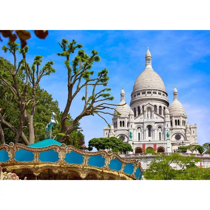 Bluebird 90758 - Sacré coeur, Paris - 500 db-os puzzle
