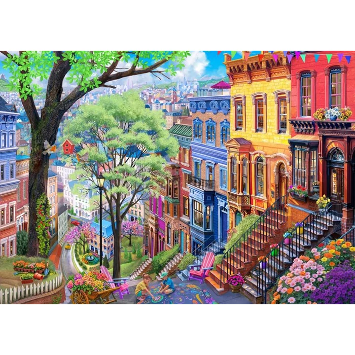 Bluebird 90938 - Spring Hill - 500 db-os puzzle