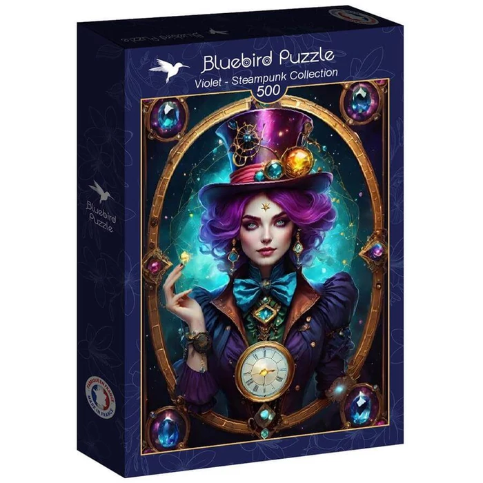 Bluebird 90826 - Steampunk Collection - Violet - 500 db-os puzzle
