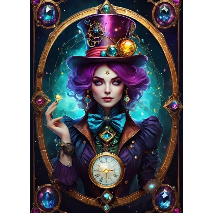 Bluebird 90826 - Steampunk Collection - Violet - 500 db-os puzzle